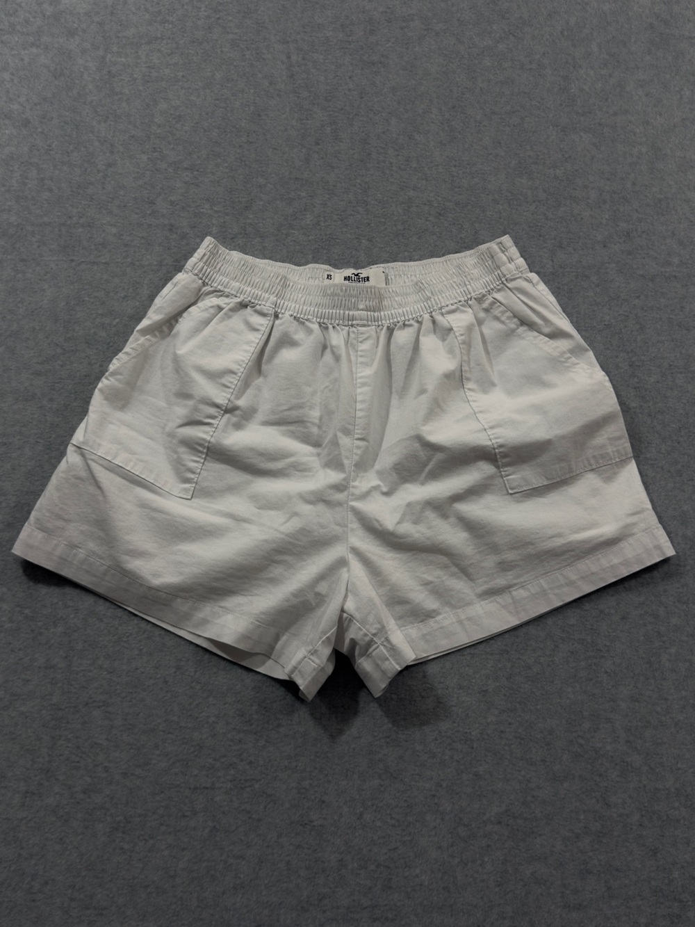 Hollister White Ultra High-Rise Shorts Size XS